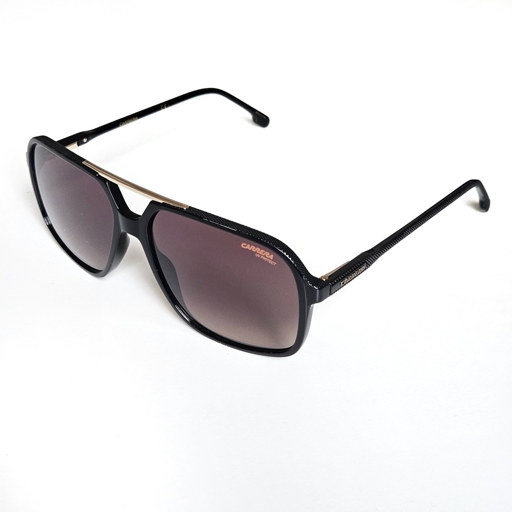 Carrera Unisex Black Pilot Sunglasses NEW - Picture 7 of 9